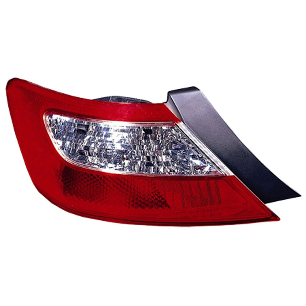 Rear Left Driver Side Tail Light Lens And Housing 2006-2008 Honda Civic