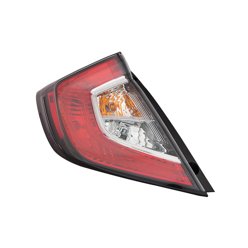 Rear Left Driver Side Outer Led Tail Light Assembly 2017-2021 Honda Civic