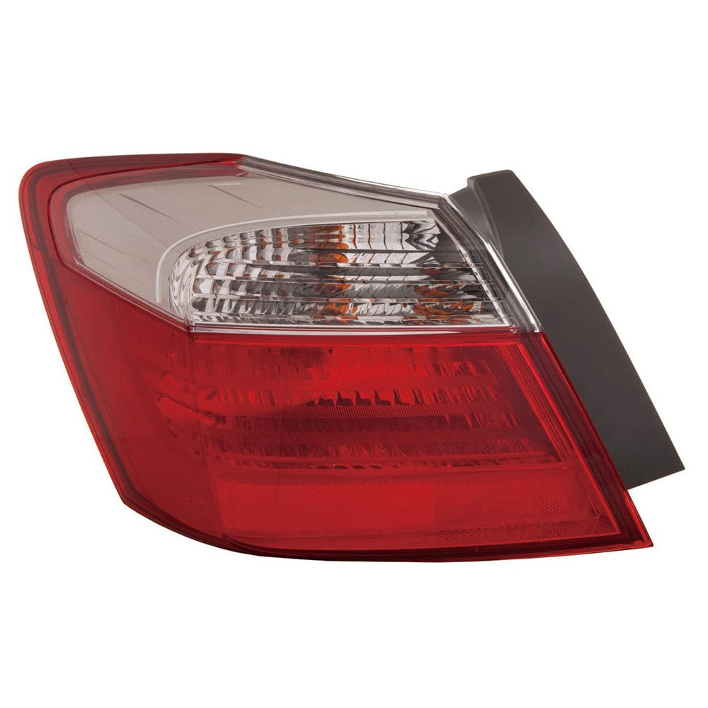 Rear Right Passenger Side Outer Non-Led Tail Light Assembly 2013-2015 Honda Accord