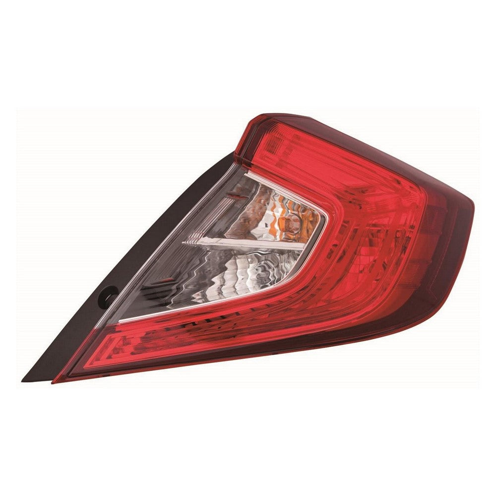 Rear Right Passenger Side Outer Tail Light Assembly 2016-2021 Honda Civic