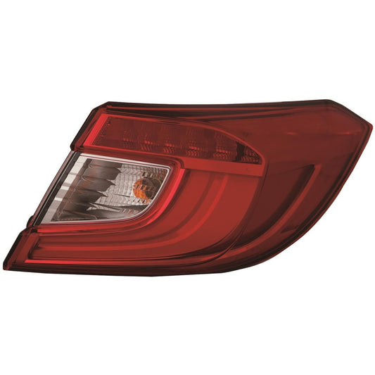 Rear Right Passenger Side Outer Tail Light Assembly 2018-2022 Honda Accord