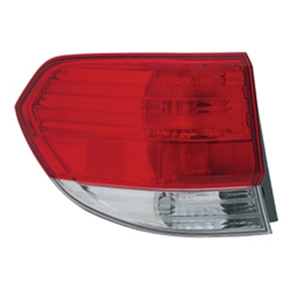 Rear Left Driver Side Outer Tail Light Lens And Housing 2008-2010 Honda Odyssey