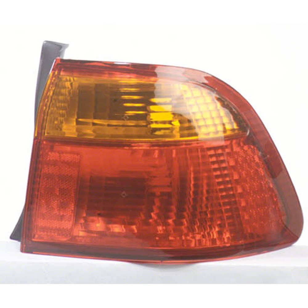 Rear Right Passenger Side Outer Tail Light Lens And Housing 1999-2000 Honda Civic
