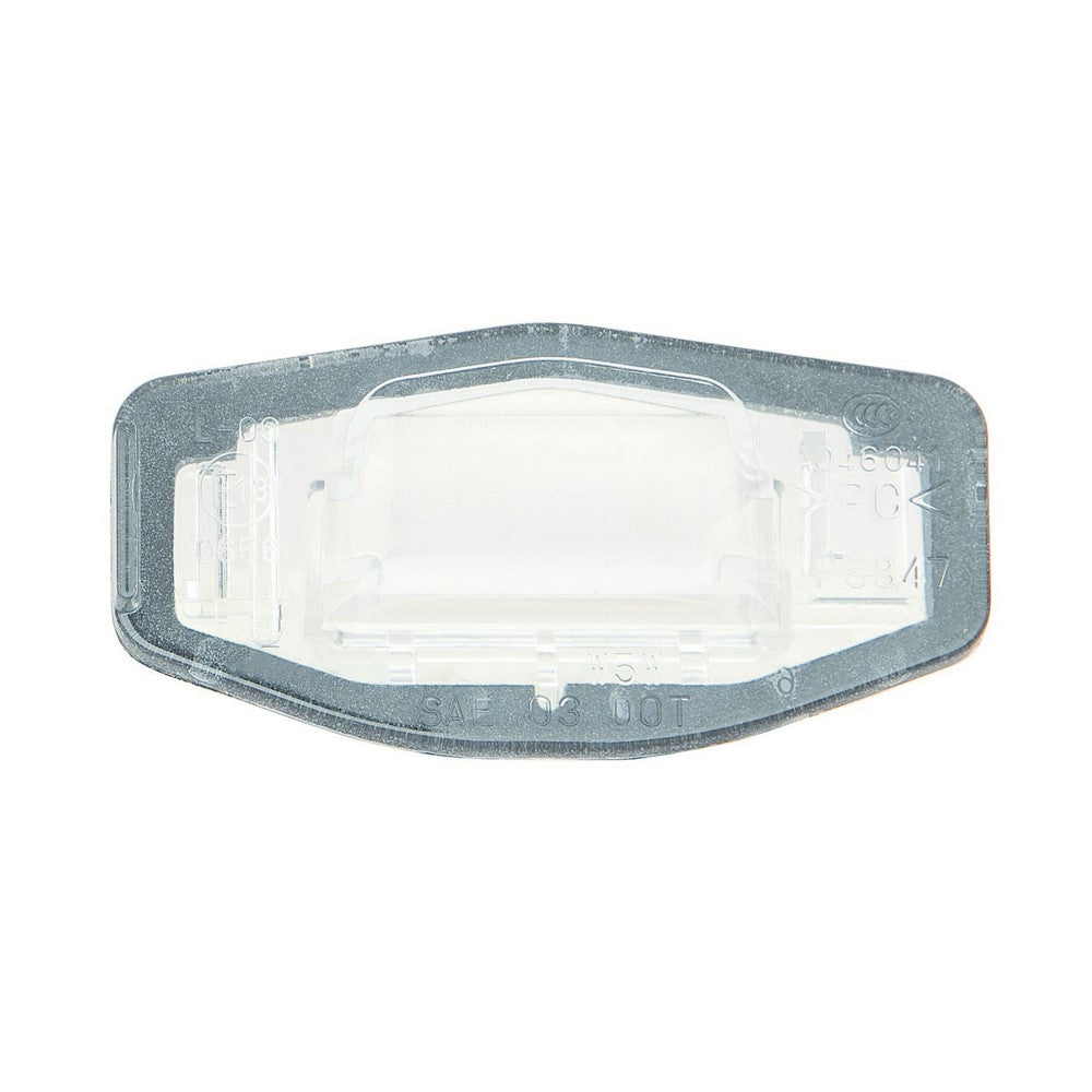 Right Driver Or Passenger Side License Lamp Lens And Gasket 2006-2018 Acura Csx, Tsx, Ilx, Rdx & Honda Accord, Civic