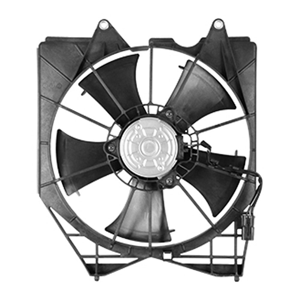 Radiator And Condenser Fan Assembly With One Big Fan 2018-2022 Honda Accord