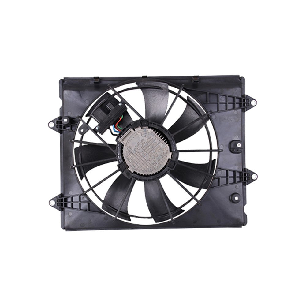 Radiator And Condenser Fan Assembly With One Big Fan 2016-2021 Honda Civic