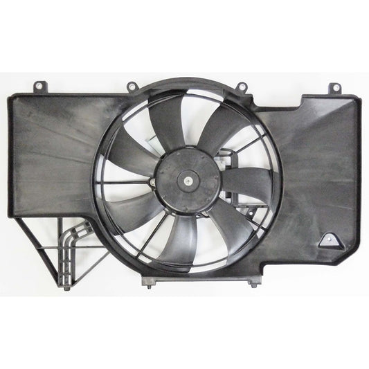 Radiator And Condenser Fan Assembly With One Big Fan 2014-2017 Honda Accord
