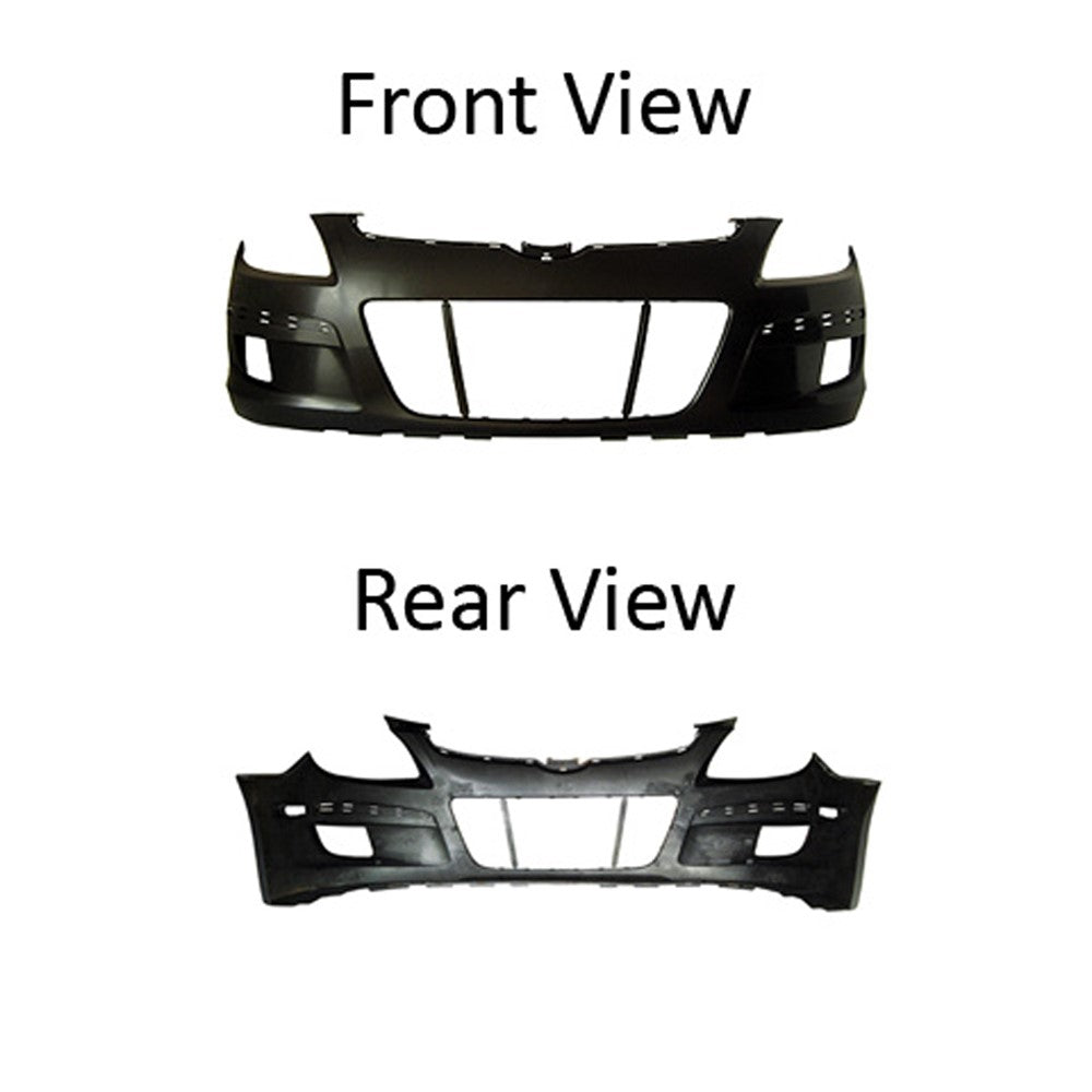 Front Bumper Cover 2009-2012 Hyundai Elantra