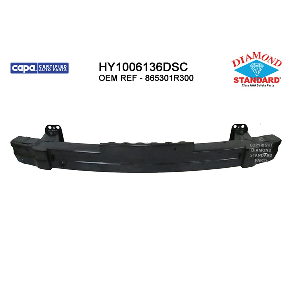 Front Bumper Impact Bar 2012-2017 Hyundai Accent