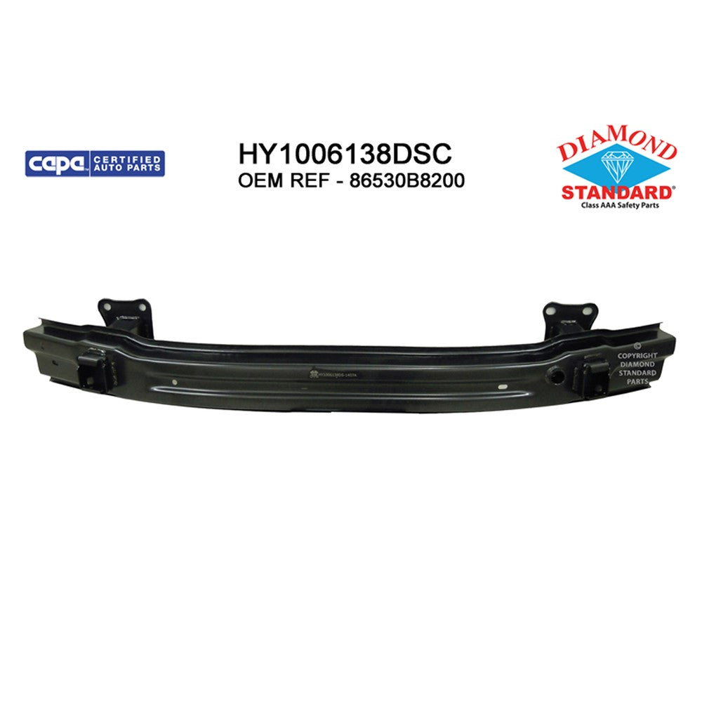 Front Bumper Impact Bar 2013-2016 Hyundai Santa Fe