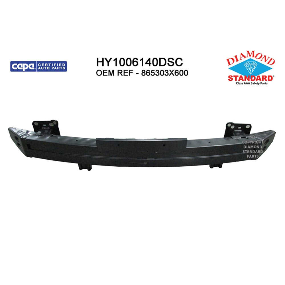 Front Bumper Impact Bar 2014-2016 Hyundai Elantra