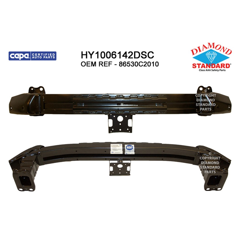 Front Bumper Impact Bar 2015-2017 Hyundai Sonata