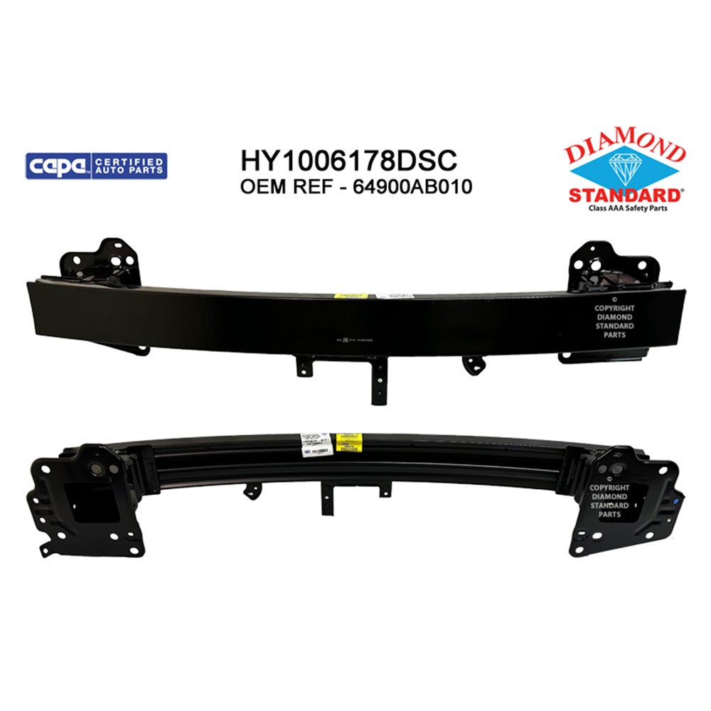 Front Bumper Impact Bar 2021-2023 Hyundai Elantra