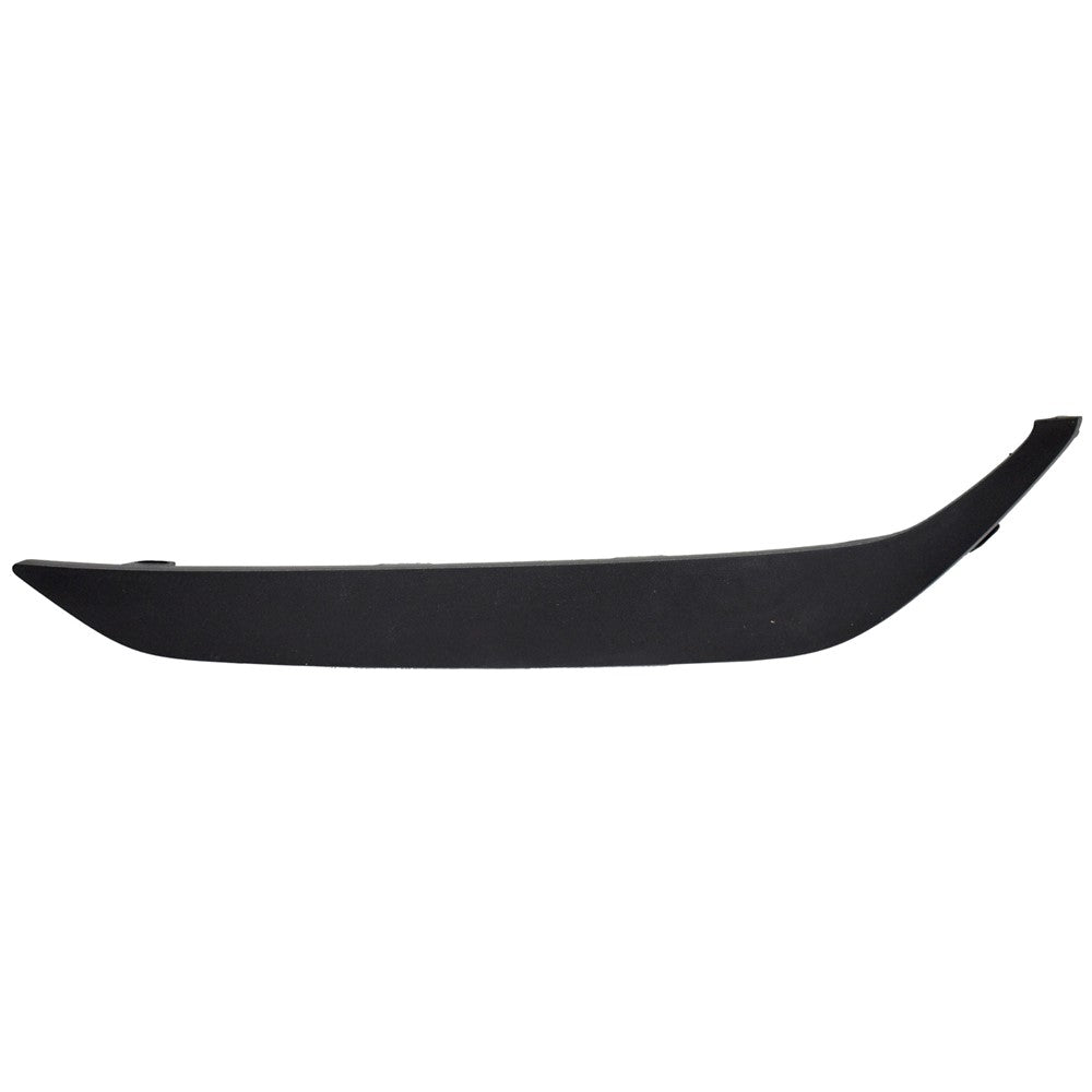 Front Left Front Driver Side Lower Bumper Cover Molding [below Fog Lamp Insert] Textured Black 2016-2018 Hyundai Tucson