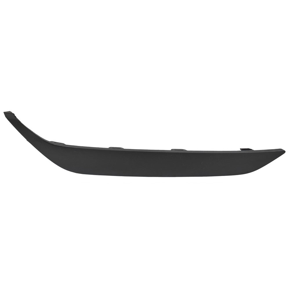 Front Right Front Passenger Side Lower Bumper Cover Molding [below Fog Lamp Insert] Painted Gloss Black 2016-2018 Hyundai Tucson