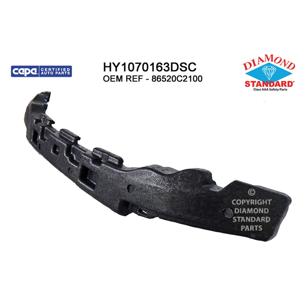 Front Bumper Impact Absorber 2015-2017 Hyundai Sonata
