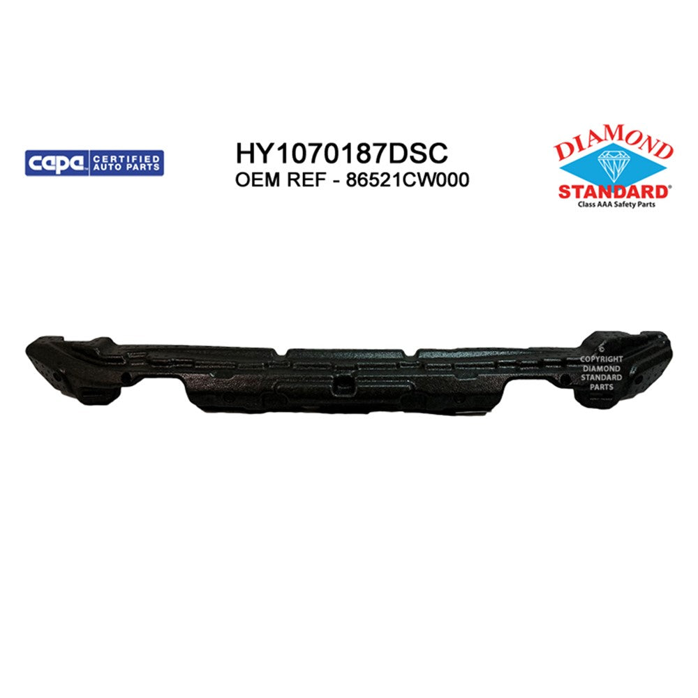 Front Bumper Impact Absorber 2022-2024 Hyundai Tucson