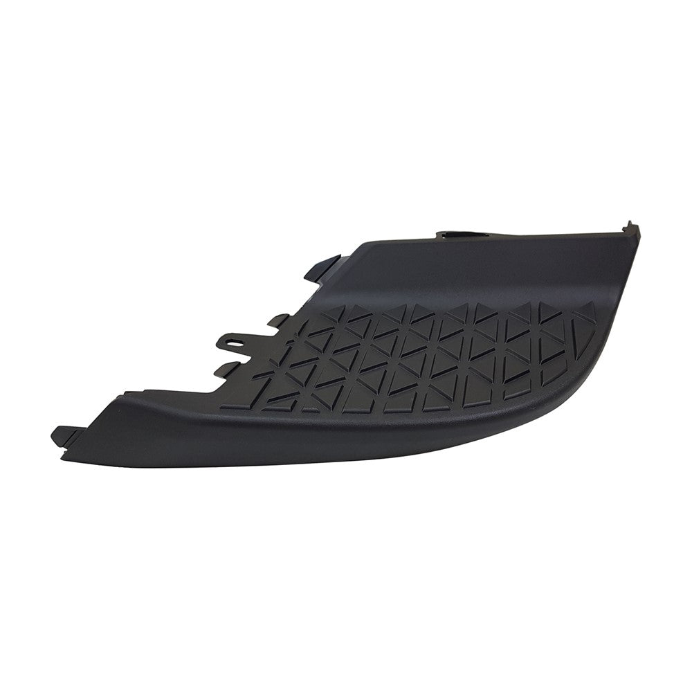 Rear Left Rear Driver Side Outer Bumper Step Pad [corner Step Insert] Textured Black 2022-2024 Hyundai Santa Cruz