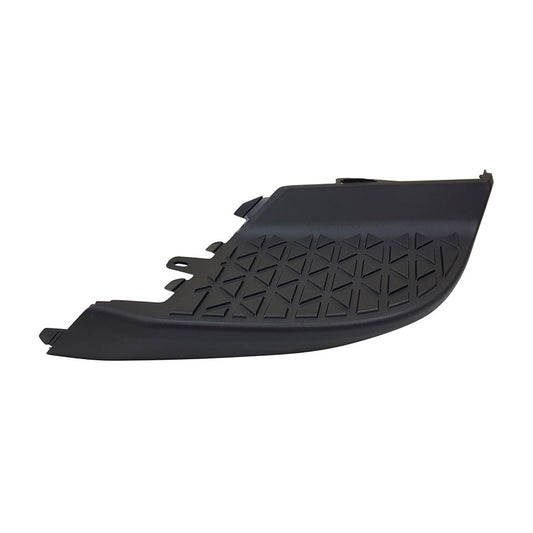Rear Left Rear Driver Side Outer Bumper Step Pad [corner Step Insert] Textured Black 2022-2024 Hyundai Santa Cruz