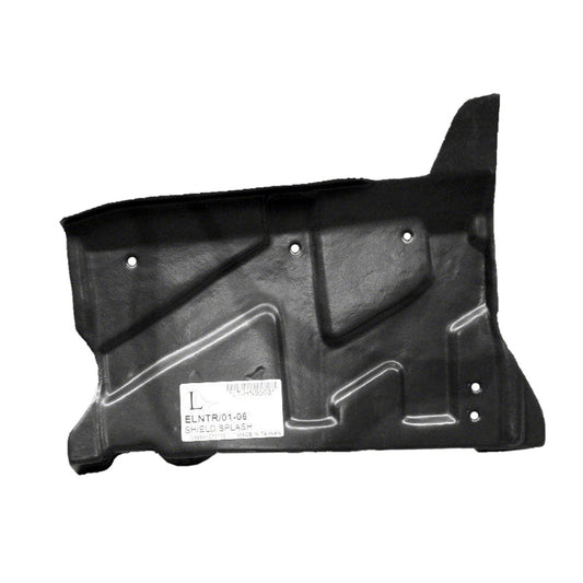 Left Driver Side Outer Undercar Shield 2001-2008 Hyundai Elantra, Tiburon