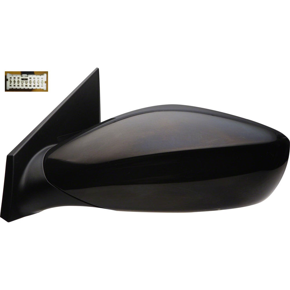 Left Driver Side Power Door Mirror 2011-2013 Hyundai Sonata