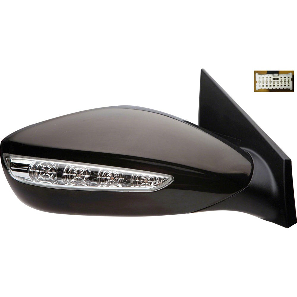 Right Passenger Side Power Door Mirror 2011-2013 Hyundai Sonata
