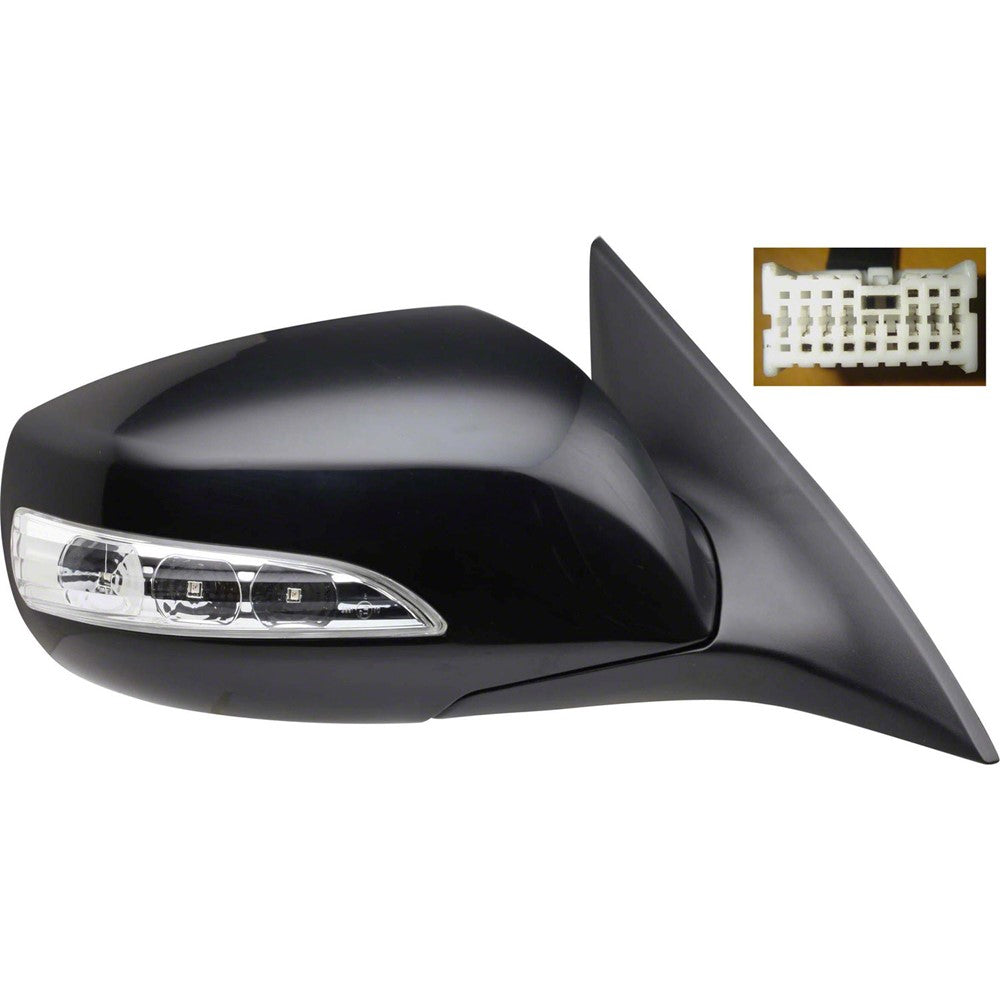 Right Passenger Side Power Door Mirror 2010-2015 Hyundai Genesis Coupe