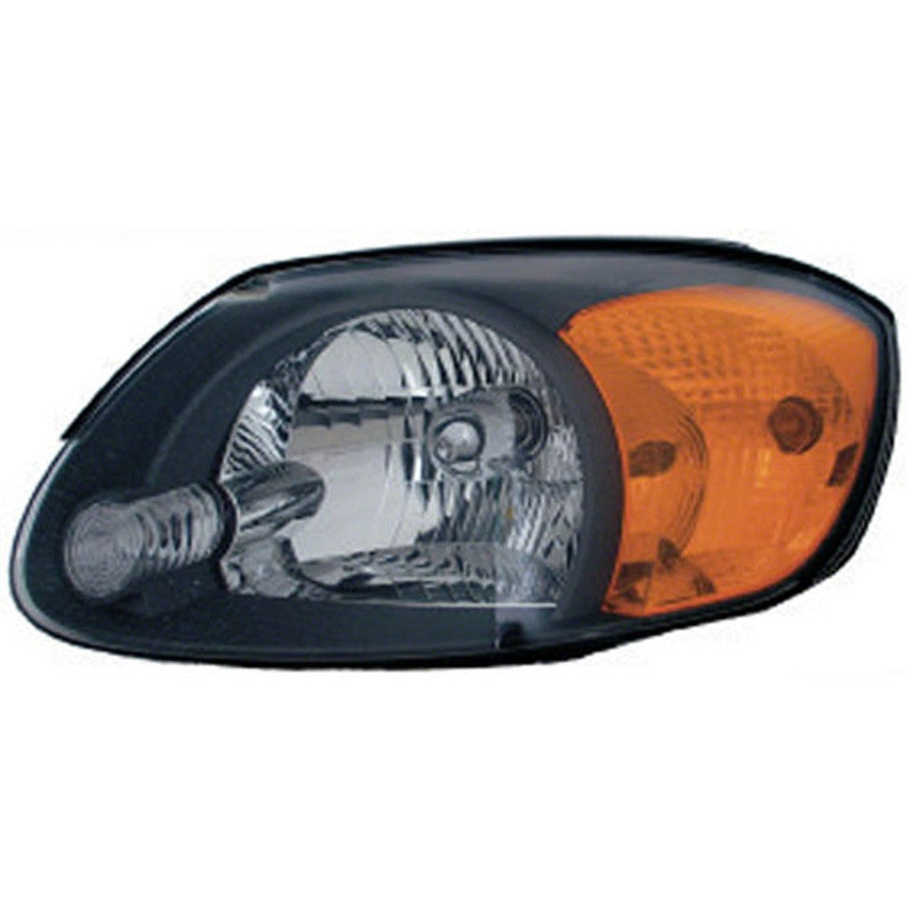 Front Left Driver Side Headlight Assembly 2003-2006 Hyundai Accent