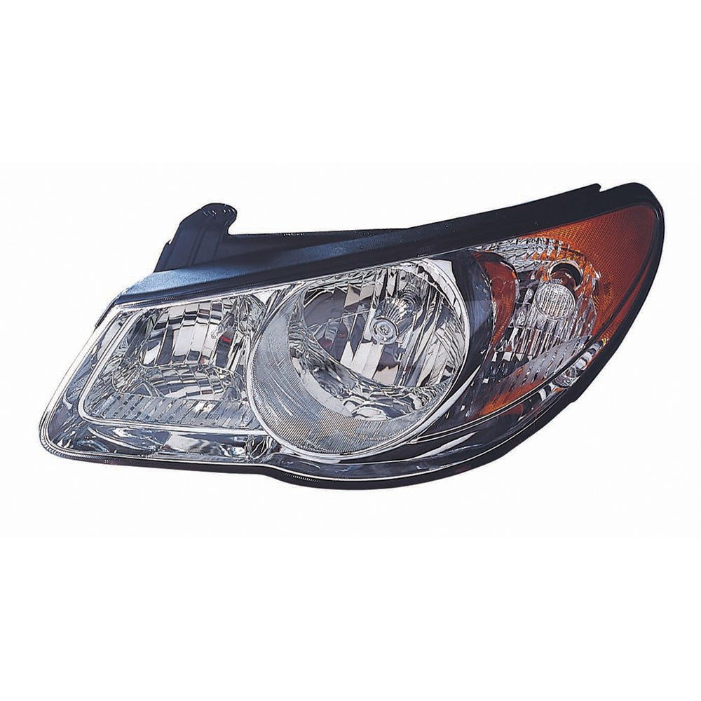 Front Left Driver Side Headlight Assembly 2007-2009 Hyundai Elantra