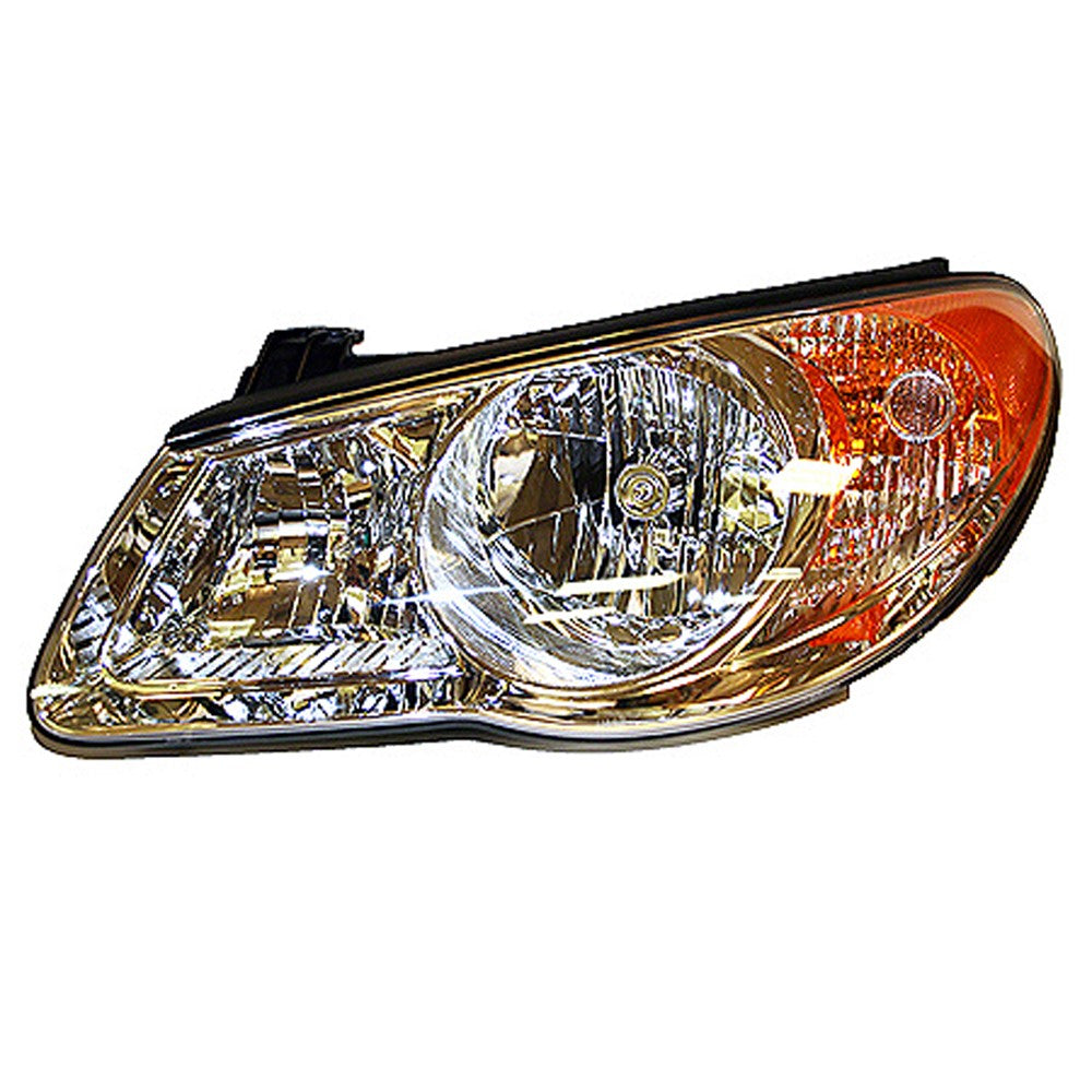 Front Left Driver Side Headlight Assembly 2007-2009 Hyundai Elantra