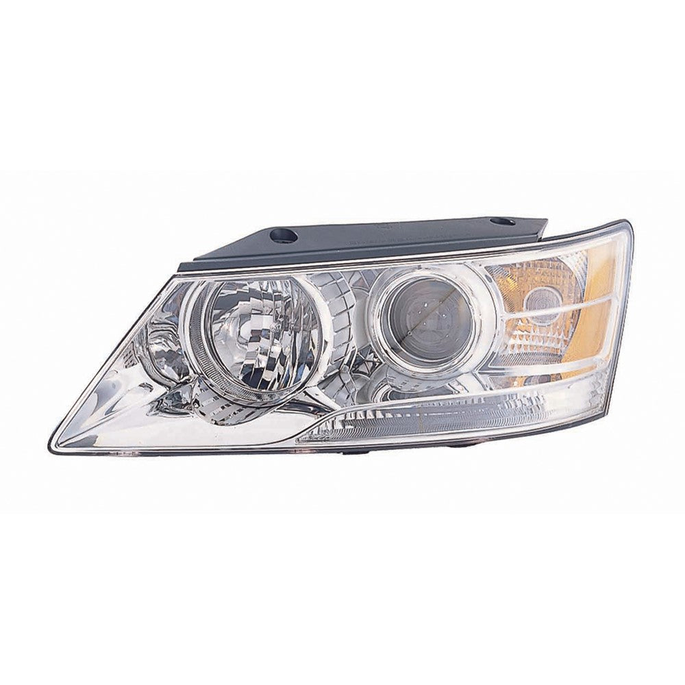 Front Left Driver Side Halogen Headlight Assembly 2009-2010 Hyundai Sonata
