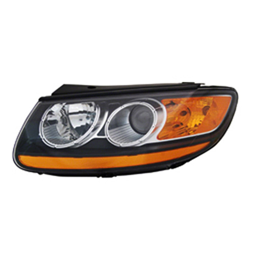 Front Left Driver Side Headlight Assembly 2007-2009 Hyundai Santa Fe