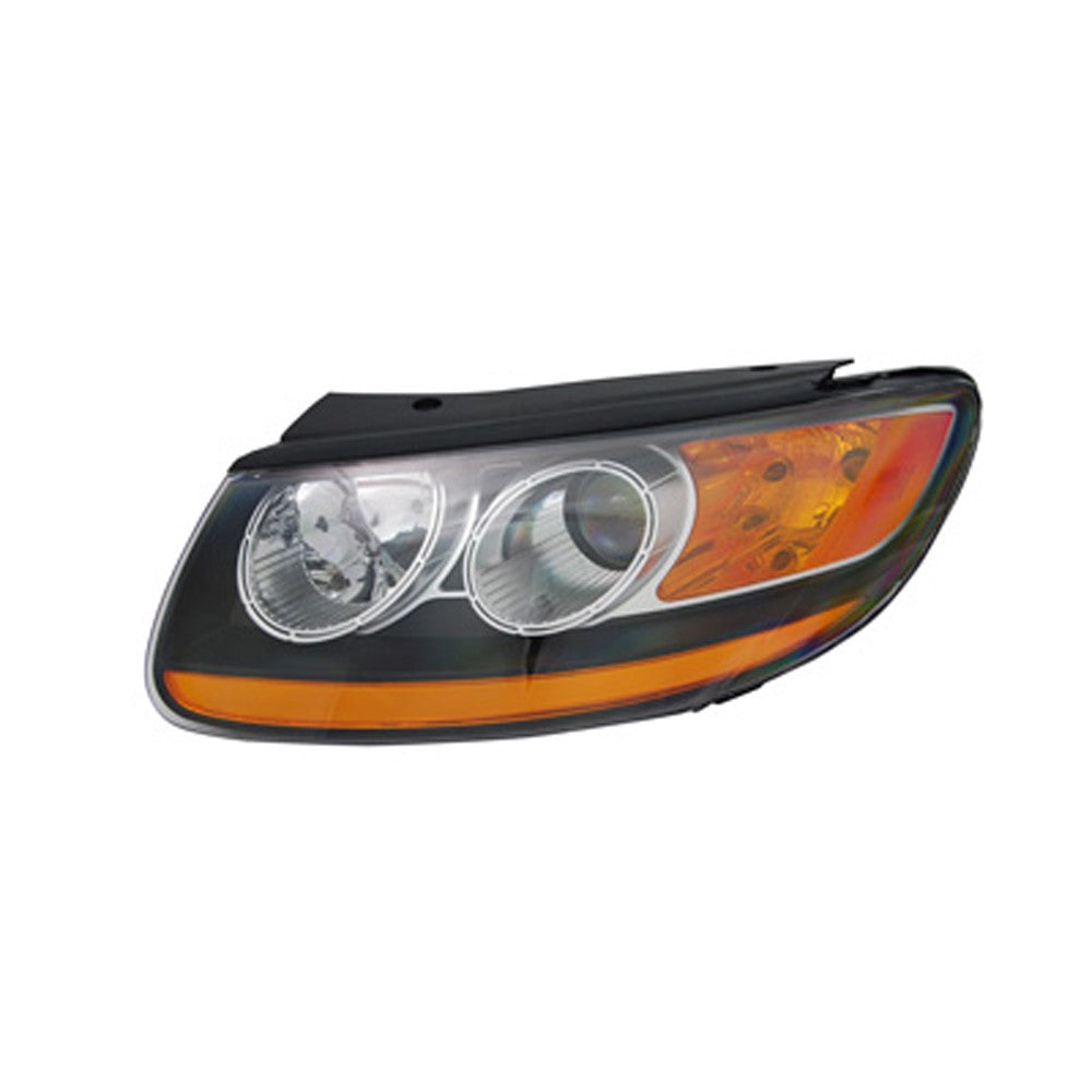 Front Left Driver Side Headlight Assembly 2010-2011 Hyundai Santa Fe