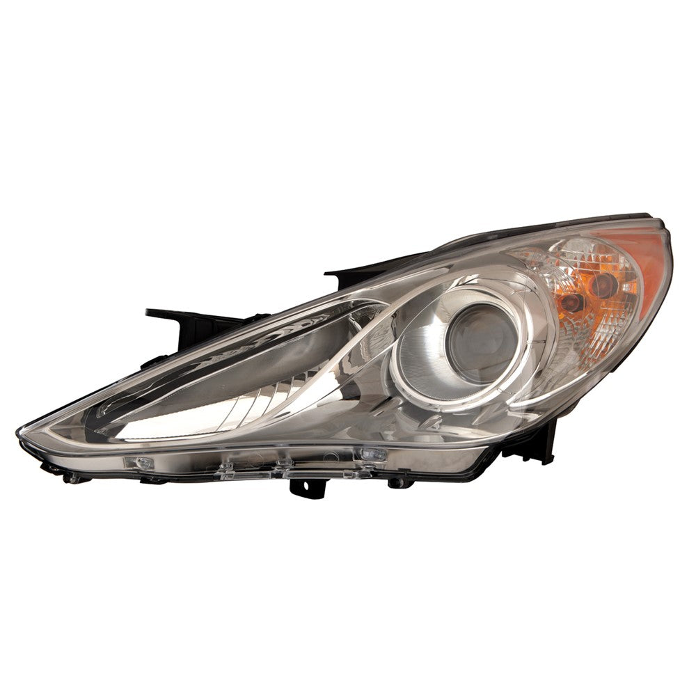 Front Left Driver Side Headlight Assembly 2011-2014 Hyundai Sonata