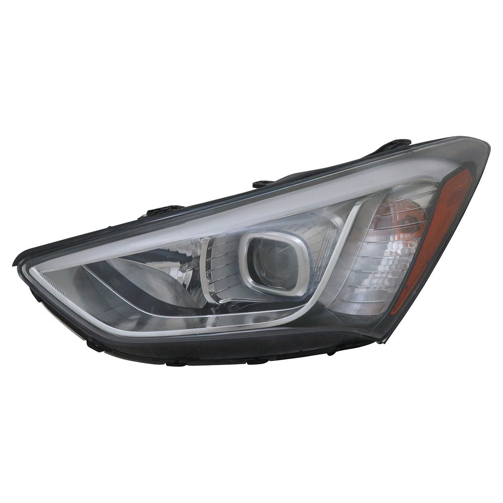 Front Left Driver Side Halogen Headlight Assembly 2013-2016 Hyundai Santa Fe