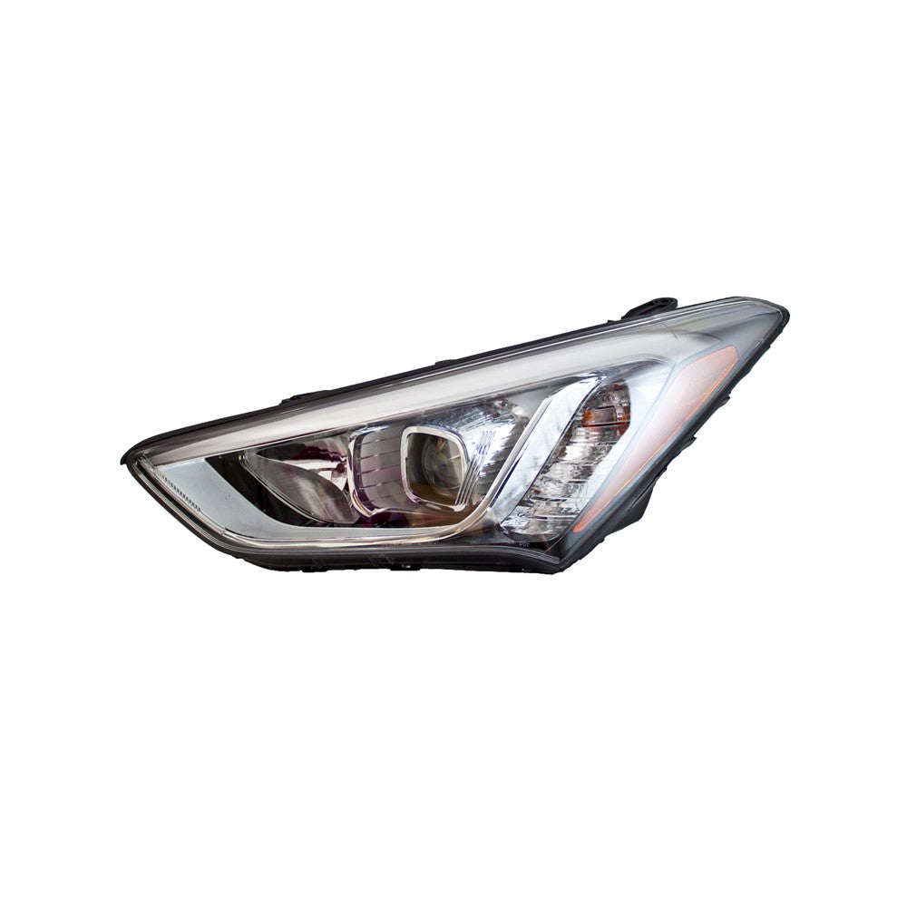 Front Left Driver Side Hid Headlight Assembly 2013-2016 Hyundai Santa Fe Sport