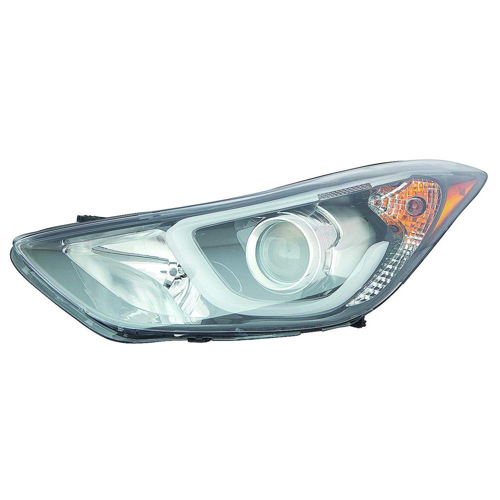 Front Left Driver Side Headlight Assembly 2013-2016 Hyundai Elantra Coupe, Elantra