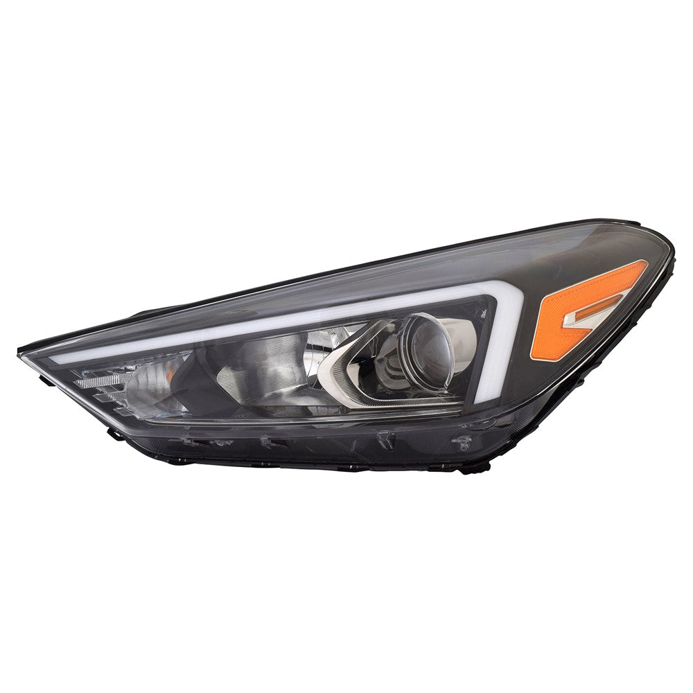 Front Left Driver Side Halogen Headlight Assembly 2019-2021 Hyundai Tucson