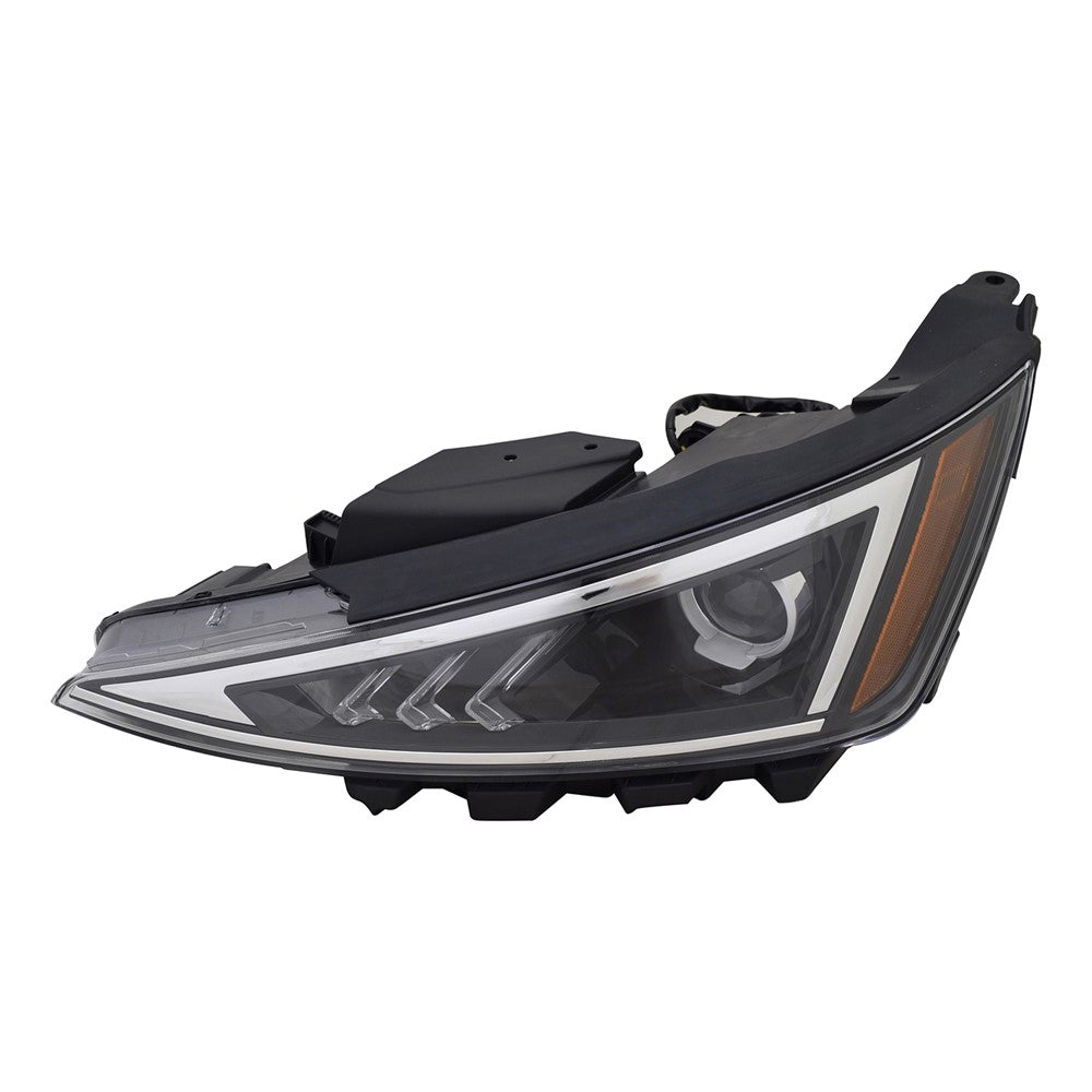 Front Left Driver Side Halogen Headlight Assembly 2019-2020 Hyundai Elantra