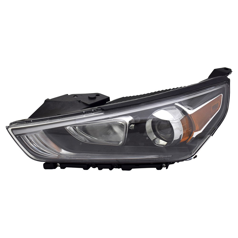 Front Left Driver Side Halogen Headlight Assembly 2017-2022 Hyundai Ioniq
