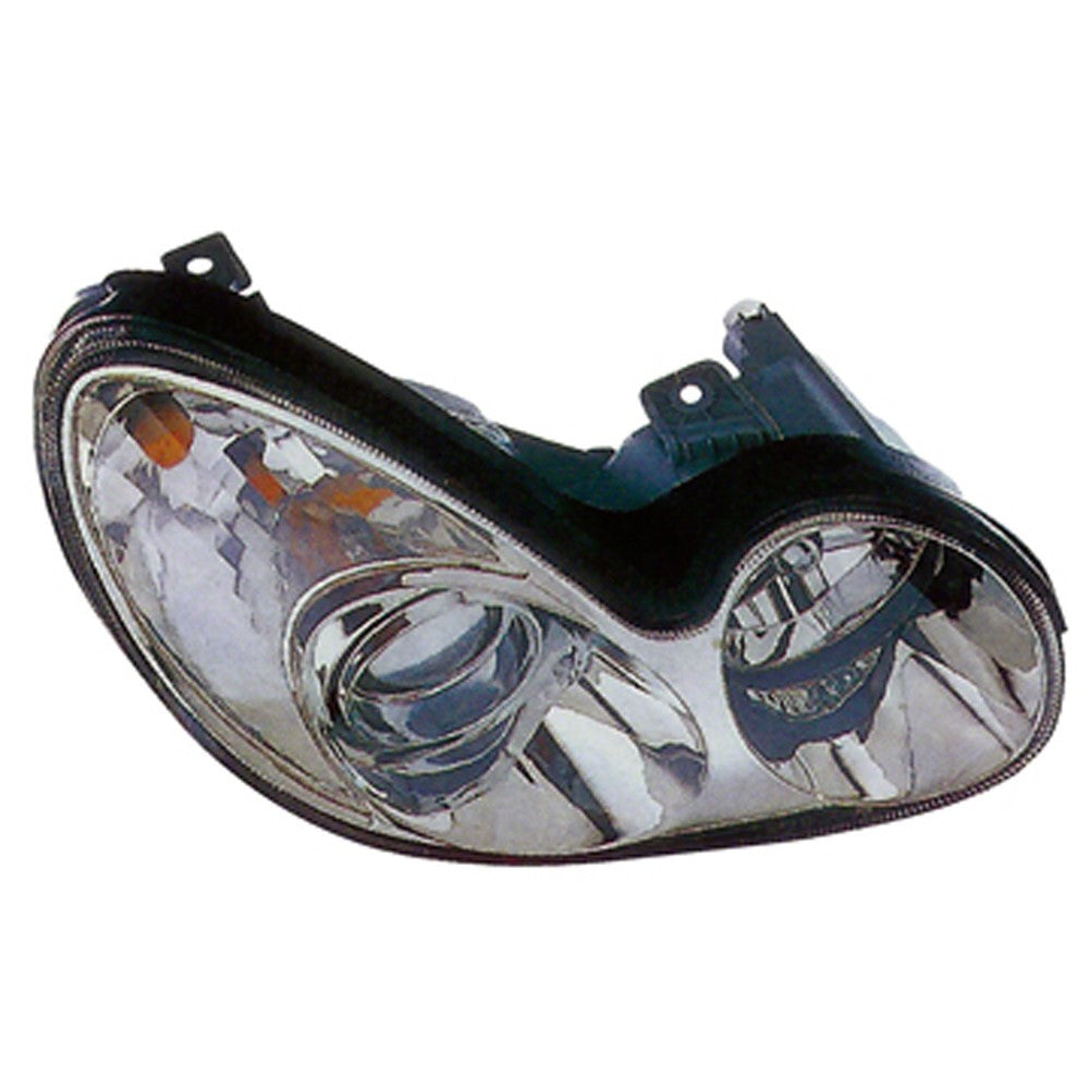 Front Right Passenger Side Headlight Assembly 2002-2005 Hyundai Sonata