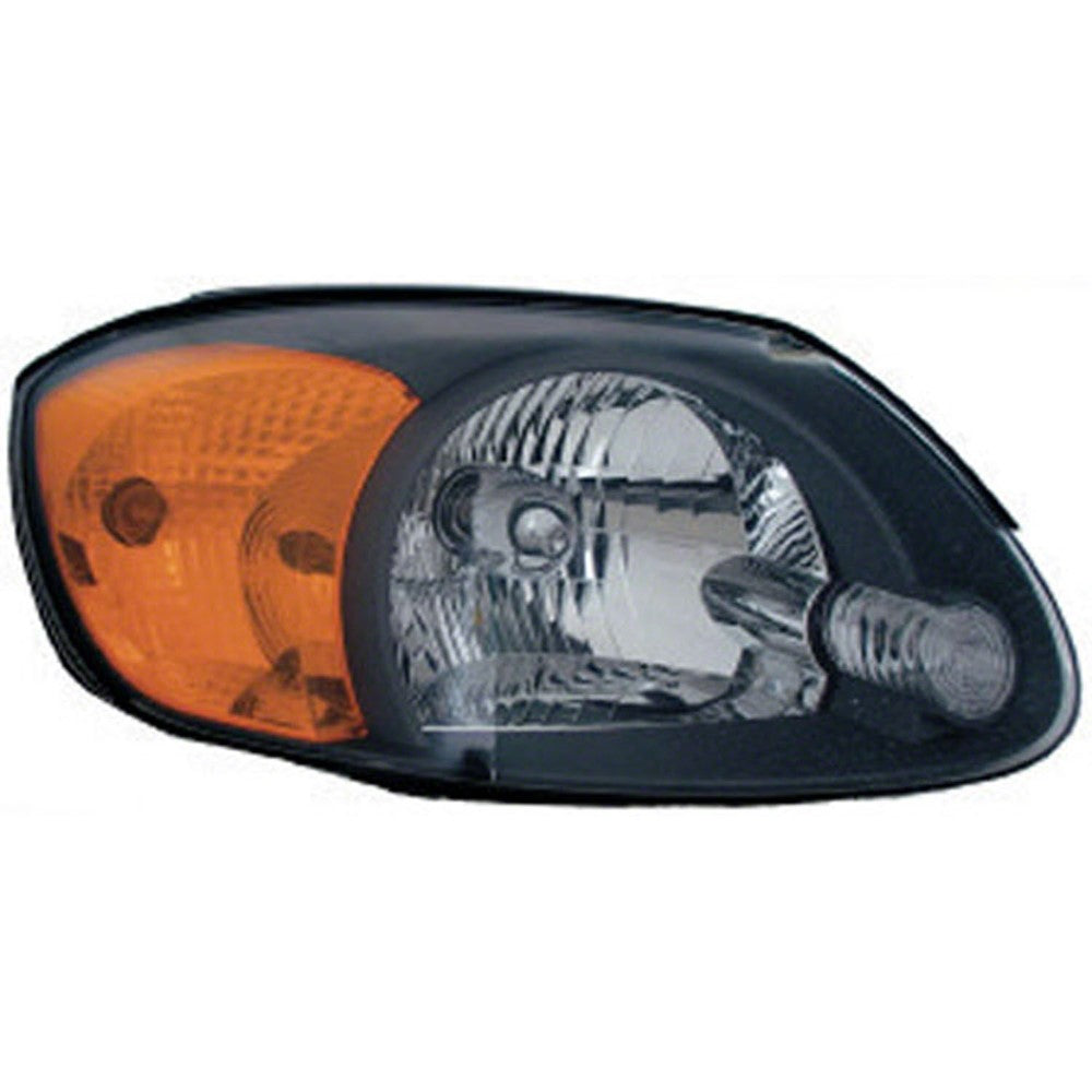 Front Right Passenger Side Headlight Assembly 2003-2006 Hyundai Accent