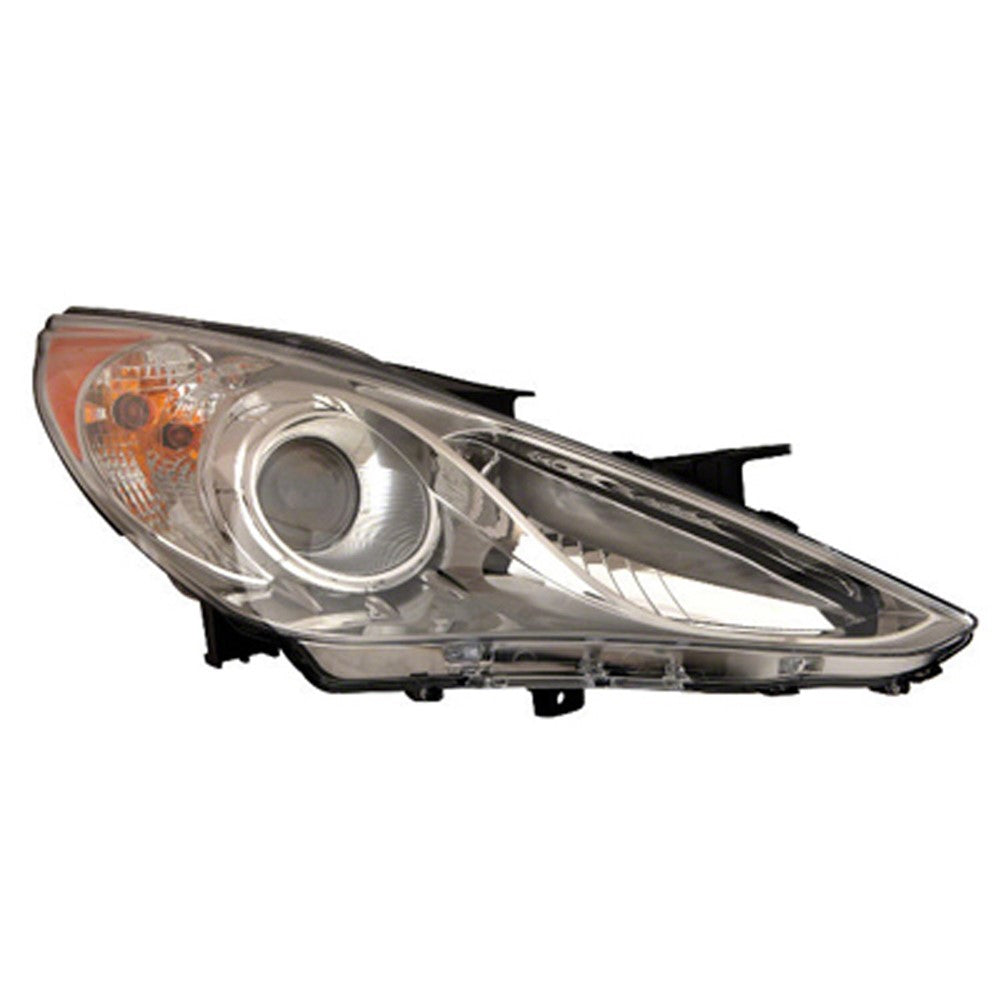 Front Right Passenger Side Headlight Assembly 2011-2014 Hyundai Sonata
