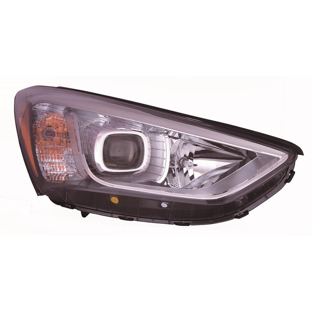 Front Right Passenger Side Halogen Headlight Assembly 2013-2016 Hyundai Santa Fe