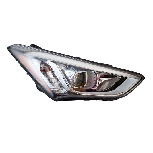 Front Right Passenger Side Hid Headlight Assembly 2013-2016 Hyundai Santa Fe Sport