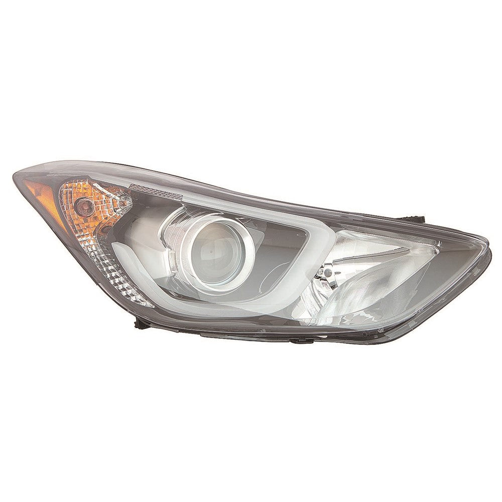 Front Right Passenger Side Headlight Assembly 2013-2016 Hyundai Elantra Coupe, Elantra