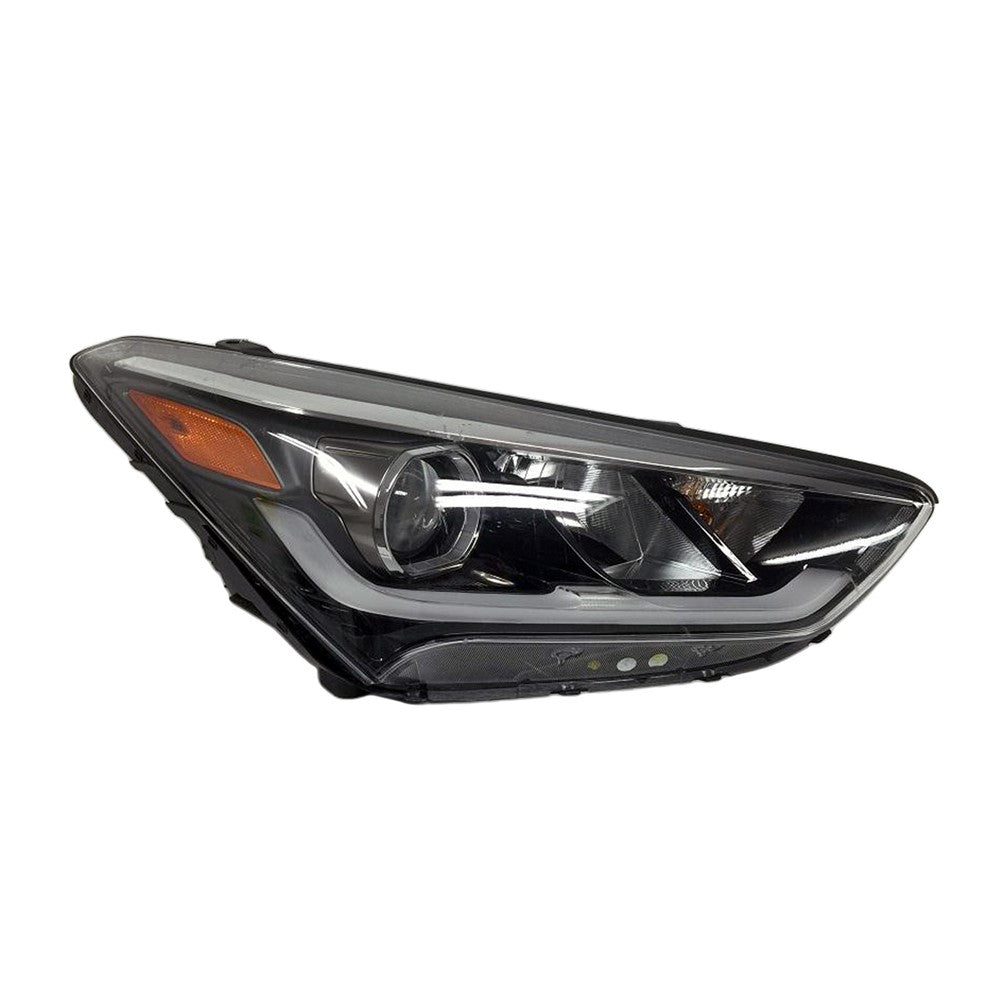 Front Right Passenger Side Halogen Headlight Assembly 2017-2019 Hyundai Santa Fe, Santa Fe Xl