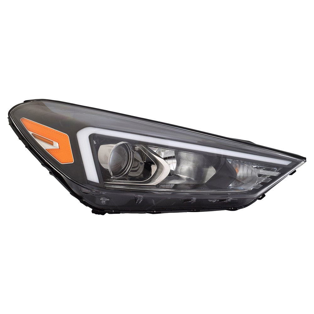 Front Right Passenger Side Halogen Headlight Assembly 2019-2021 Hyundai Tucson