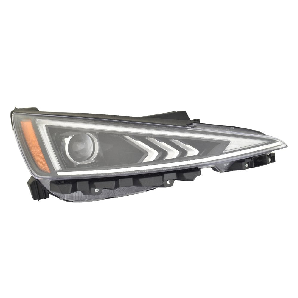 Front Right Passenger Side Halogen Headlight Assembly 2019-2020 Hyundai Elantra