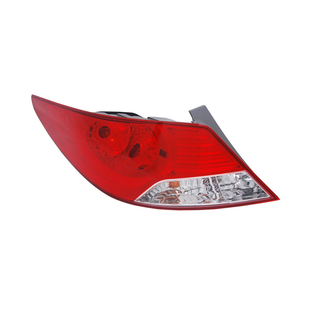 Rear Left Driver Side Tail Light Assembly 2012-2014 Hyundai Accent